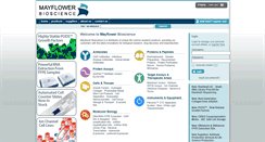 Desktop Screenshot of mayflowerbio.com